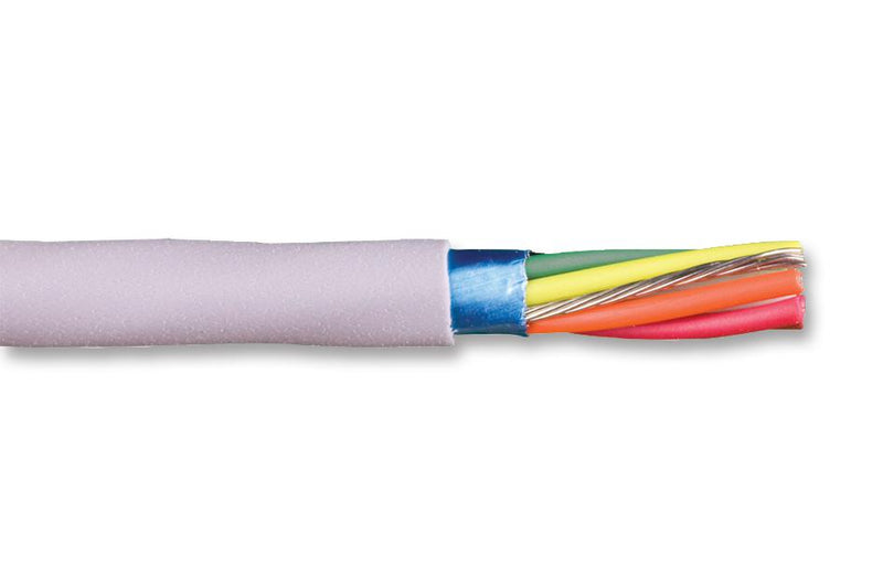 ALPHA WIRE 78102 SL005 Multicore Cable, EcoGen&acirc;�&cent; EcoCable&reg; Mini, Screened, 2 Core, 28 AWG, 0.0925 mm&sup2;, 100 ft, 30.5 m