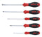 WIHA 30277 SCREWDRIVER SET, SLOTTED/PHILLIPS, 5PC