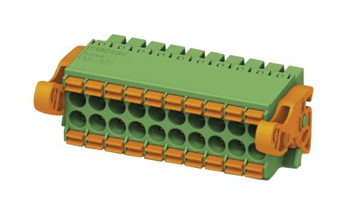 Phoenix Contact DFMC 15/ 8-ST-35-LR DFMC 8-ST-35-LR Pluggable Terminal Block 3.5 mm 8 Ways 24AWG to 16AWG 1.5 mm&Acirc;&sup2; Push In A