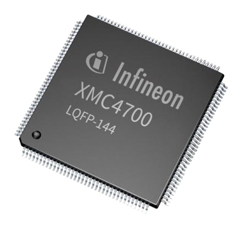 Infineon XMC4700F144F2048AAXQMA1 XMC4700F144F2048AAXQMA1 ARM MCU XMC Family XMC47xx Series Microcontrollers Cortex-M4 32 bit 144 MHz 2 MB