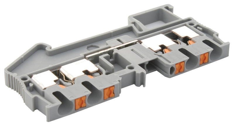 Phoenix Contact PT 25-QUATTRO PT 25-QUATTRO DIN Rail Mount Terminal Block 4 Ways 26 AWG 12 mm&Acirc;&sup2; Push In 28 A