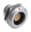 BULGIN LIMITED PPCEGG3K02CLL Circular Connector, Push Pull Y Series, Panel Mount Receptacle, 2 Contacts, Solder Socket