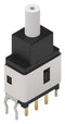 WURTH ELEKTRONIK 4.65031E+11 Pushbutton Switch, WS-PBTV Series, SPDT, On-(On), Plunger for Cap, White