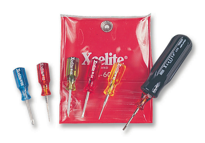 WELLER XCELITE M60N Screwdriver Set, Mini, 7-Piece GTIN UPC EAN: 037103484697