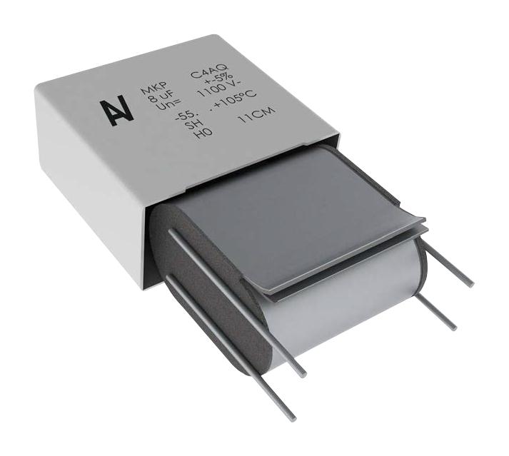 Kemet C4AQIBW5600A3NJ C4AQIBW5600A3NJ Power Film Capacitor Metallized PP Radial Box - 4 Pin 60 &Acirc;&micro;F &plusmn; 5% DC Link Through Hole