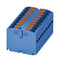 Phoenix Contact PTFIX 12X25 BU PTFIX BU Panel Mount Barrier Terminal Block 24 A 500 V 12 Pole 6 Push In AWG