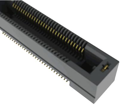 Samtec ERF5-010-05.0-L-DV-K-TR ERF5-010-05.0-L-DV-K-TR Mezzanine Connector High-Speed Receptacle 0.5 mm 2 Rows 20 Contacts Surface Mount