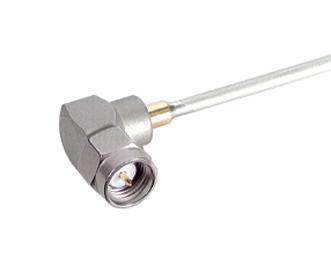 HUBER+SUHNER 16"SMA-50-2-100/199"NH 16"SMA-50-2-100/199"NH RF / Coaxial Connector SMA Right Angle Plug Solder 50 ohm