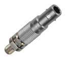 LEMO FFS.00.250.CTCE31 RF / Coaxial Connector, NIM-CAMAC CD/N 549, Coaxial, Straight Plug, Crimp, 50 ohm, Brass