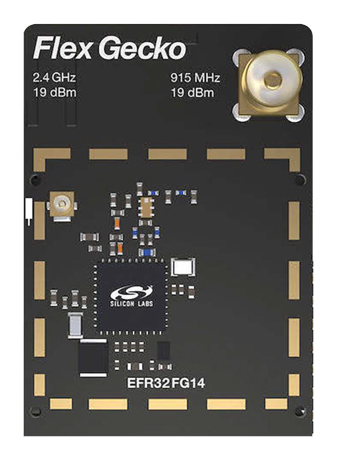 SILICON LABS SLWRB4257A Radio Board, EFR32FG14P233F256GM48-B, ARM Cortex-M4F, SLWSTK6060B Wireless SoC Starter Kit