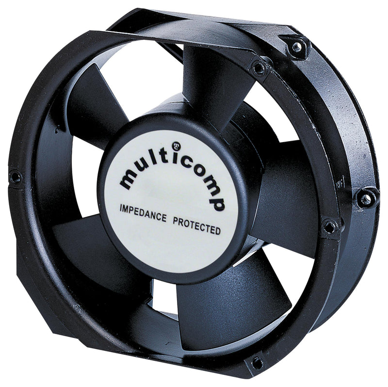 Multicomp MC21673 MC21673 AC Axial Fan 220V to 240V Rectangular With Rounded Ends 171.5 mm 51