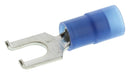 PANDUIT PN14-8FF-M Fork / Spade Tongue Terminal, PN-FF, 18AWG to 14AWG, 2.5 mm&sup2;, M4,