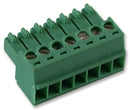 Phoenix Contact MC 15/7-ST-35 MC 15/7-ST-35 Pluggable Terminal Block 3.5 mm 7 Ways 28AWG to 16AWG 1.5 mm&Acirc;&sup2; Screw 8 A