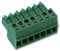 Phoenix Contact MC 15/7-ST-35 MC 15/7-ST-35 Pluggable Terminal Block 3.5 mm 7 Ways 28AWG to 16AWG 1.5 mm&Acirc;&sup2; Screw 8 A