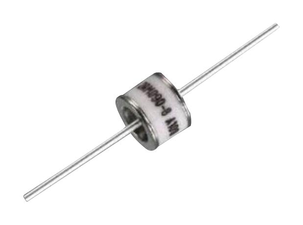 YAGEO 2RP600L-8/B Gas Discharge Tube (GDT), 2R-8x6 Series, 600 V, Axial Leaded, 20 kA, 1.3 kV