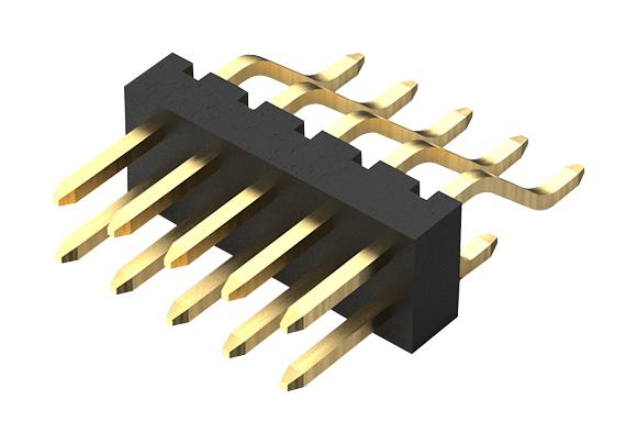 GCT (GLOBAL Connector TECHNOLOGY) BF135-10-A-0200-0700-0400-L-C BF135-10-A-0200-0700-0400-L-C Pin Header Board-to-Board 2 mm Rows 10 Contacts Surface Mount Right Angle BF135 Series New