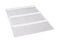 Hellermanntyton 594-61104 594-61104 Wire Marker Self Laminating Blank (No Legend) 25.4mm x 44.5mm PET (Polyester) Black New