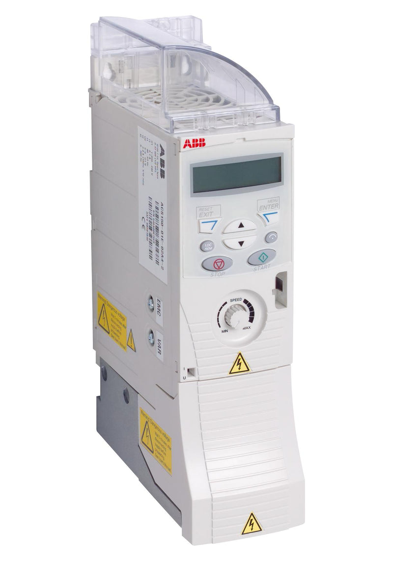 ABB ACS150-03E-01A9-4 Inverter Drive, Micro, ACS150 Series, Three Phase, 550 W, 380 V to 480 V