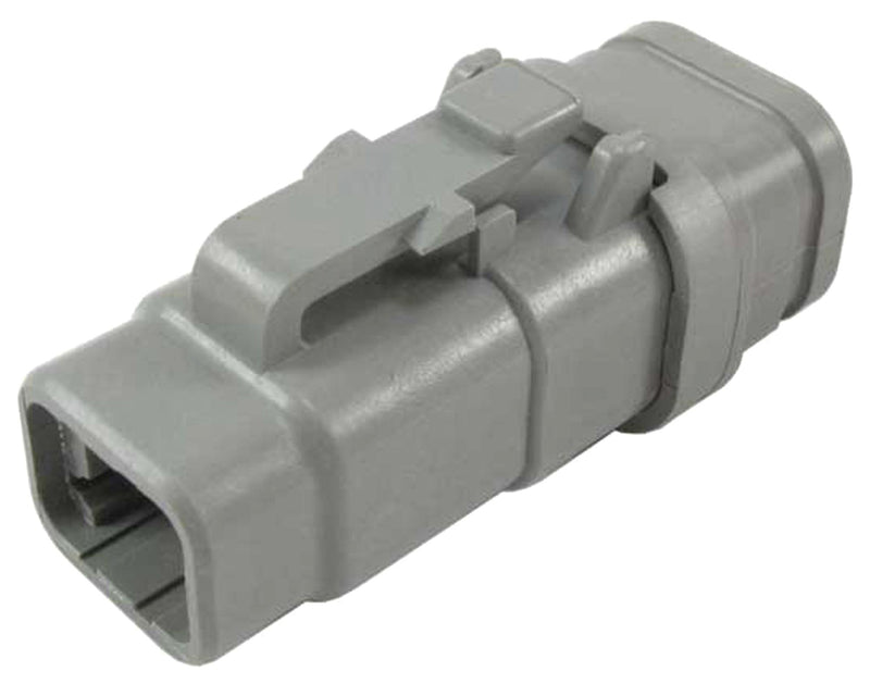 Deutsch - TE Connectivity DTM06-4S-E007 DTM06-4S-E007 Automotive Connector Housing DTM Plug 4 Ways AMP Series Size 20 Socket Contacts