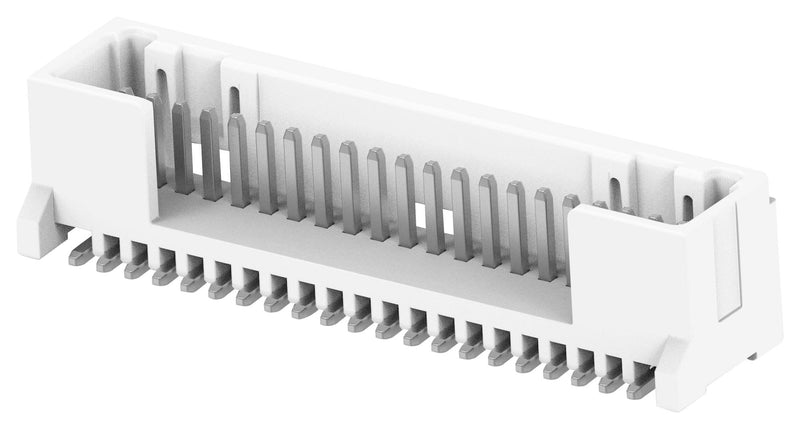 TE Connectivity 2-2355091-1 2-2355091-1 Pin Header Wire-to-Board 1.2 mm 1 Rows 21 Contacts Surface Mount Straight Micro CT Series New