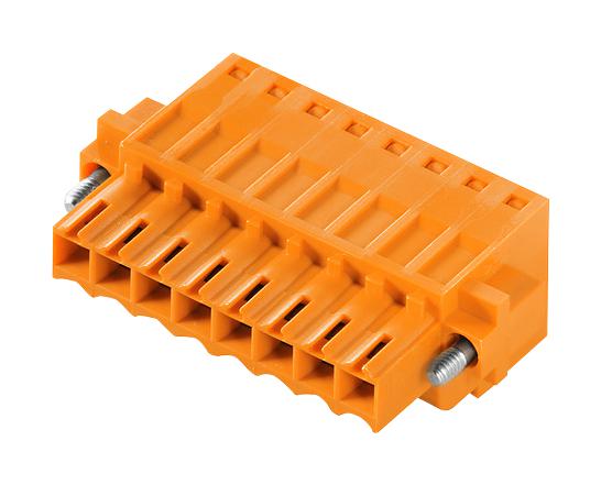 Weidmuller 1690940000 1690940000 Pluggable Terminal Block 3.5 mm 8 Ways 26AWG to 14AWG 1.5 mm&Acirc;&sup2; Clamp 14.5 A