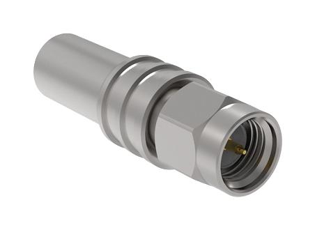 TIMES MICROWAVE EZ-240-SM-X RF / Coaxial Connector, SMA Coaxial, Straight Plug, Crimp, 50 ohm, LMR-240, Beryllium Copper