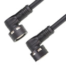 MOLEX 120401-0125 Sensor Cable, M12, 90&deg; Ultra-Lock 2.0 Receptacle, 90&deg; Ultra-Lock 2.0 Plug, 5 Positions, 1 m, 3.3 ft