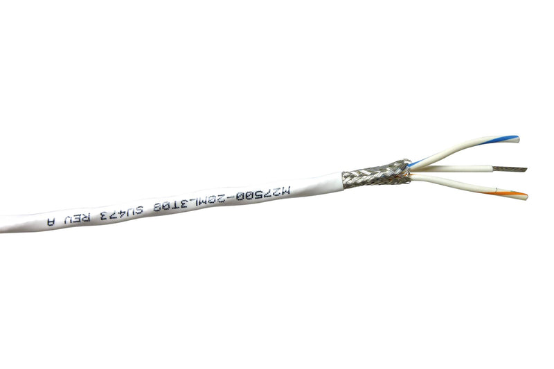 RAYCHEM - TE CONNECTIVITY M27500-24ML3T08 Multicore Cable, Screened, 3 Core, 24 AWG, 328 ft, 100 m