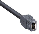 HIROSE(HRS) IX40G-A-10P-JC(7.0) Modular Connector, Modular Jack, 1 x 1 (Port), 10P10C, Cat6a, Cable Mount