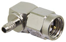 LINX - TE CONNECTIVITY CONSMA012 RF / Coaxial Connector, SMA Coaxial, Right Angle Plug, Crimp, 50 ohm, RG174, Brass