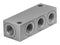 Festo FR-4-1/4-C FR-4-1/4-C Distributor Block 3 Outlet G1/4 FR Series Pneumatic Connectors/Connections