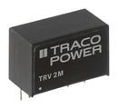 TRACO POWER TRV 2-0523M Isolated Through Hole DC/DC Converter, ITE & Medical, 1.5:1, 2 W, 2 Output, 15 V, 67 mA