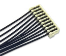 Multicomp PRO MP010815 MP010815 FFC / FPC Cable 10 Core 0.8 mm Opposite Sided Contacts 1.97 " 50 Black