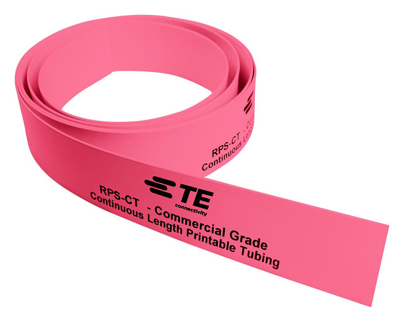 RAYCHEM - TE CONNECTIVITY HT-CT-50M-1/4-OUT-2 Heat Shrink Tubing, 2:1, 0.25 ", 6.35 mm, Red, 164 ft, 50 m