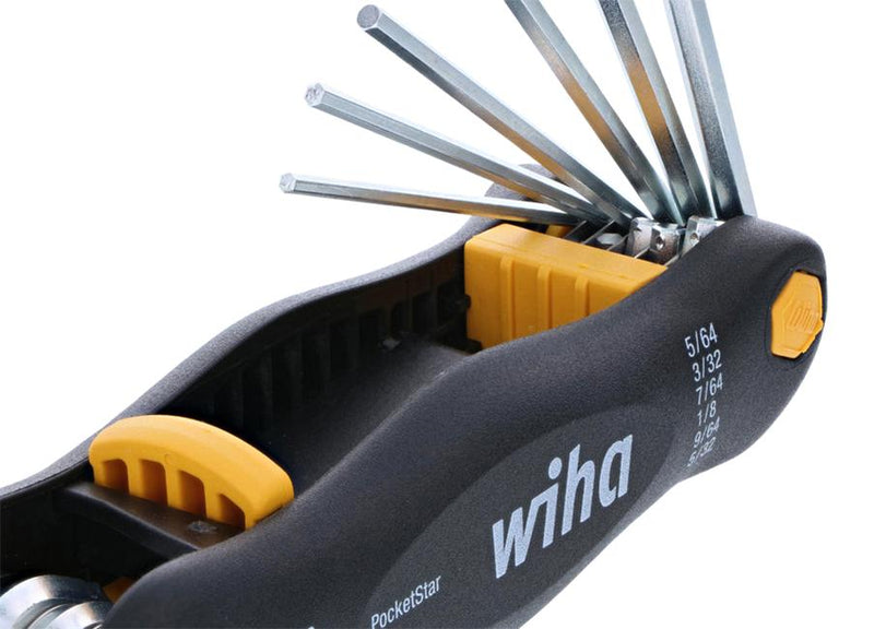 WIHA 35197 HEX KEY SET, FOLD-OUT, 9PC