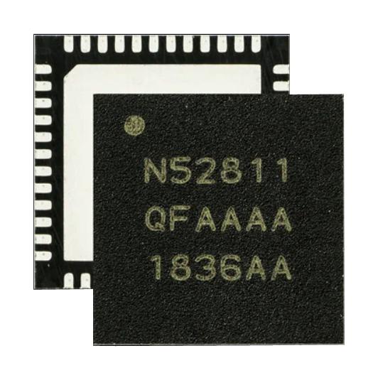 Nordic Semiconductor NRF52811-QCAA-R7 NRF52811-QCAA-R7 RF Transceiver 2.5 GHz 2 Mbps QFN-32 -40 &deg;C to 85