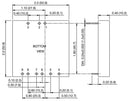 XP Power JCP4024T0512 JCP4024T0512 Isolated Through Hole DC/DC Converter Metal Case ITE 2:1 40 W 3 Output 5 V 6 A