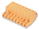 WEIDMULLER 1013720000 Pluggable Terminal Block, 5.08 mm, 5 Ways, 26AWG to 12AWG, 2.5 mm&sup2;, Screw, 10 A BLF 5.08HC/05/180 SN OR BX