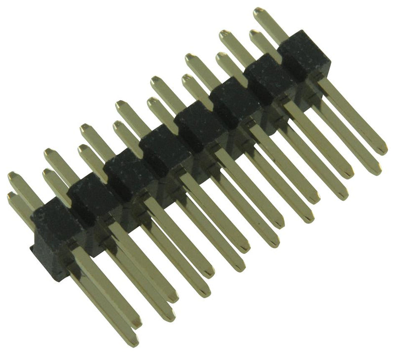 Multicomp PRO 2213S-16G 2213S-16G Pin Header Board-to-Board 2.54 mm 2 Rows 16 Contacts Through Hole Straight 2213S