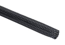 HELLERMANNTYTON 170-10600 Sleeving, Braided, PE (Polyester), Black, 4 mm, 100 m, 328 ft