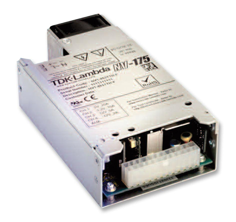 TDK-LAMBDA NV1-2G500 NV1-2G500 AC/DC Open Frame Power Supply (PSU) Medical 2 Output 200 W 90V AC to 264V Fixed