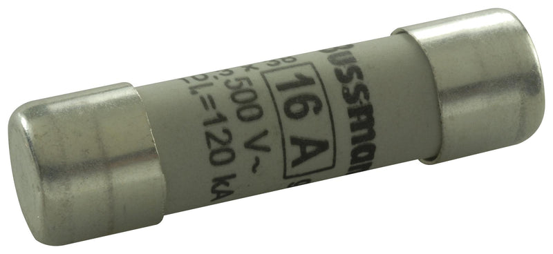 EATON BUSSMANN C10G10 Fuse, Industrial / Power, Class gG / gL, 10 A, 500 VAC, 10mm x 38mm, 13/32" x 1-1/2"