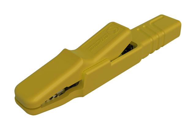 Hirschmann Test and Measurement 932146103 932146103 Crocodile Clip 25 A 9.5 mm Jaw Open Yellow