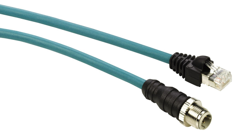 Schneider Electric TCSECL1M3M10S2 TCSECL1M3M10S2 Sensor Cable M12 Plug RJ45 4 Positions 10 m 33 ft Connexium