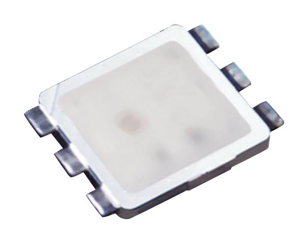 ROHM SMLVN6RGBFU1 LED, Red, Green, Blue, SMD, Rectangular, R 20mA, G 20mA, B 20mA