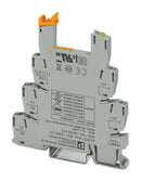 PHOENIX CONTACT 2966016 Relay Socket, DIN Rail, Screw, 5 Pins, 24 VDC GTIN UPC EAN: 4017918130794 PLC-BSC- 24DC/21