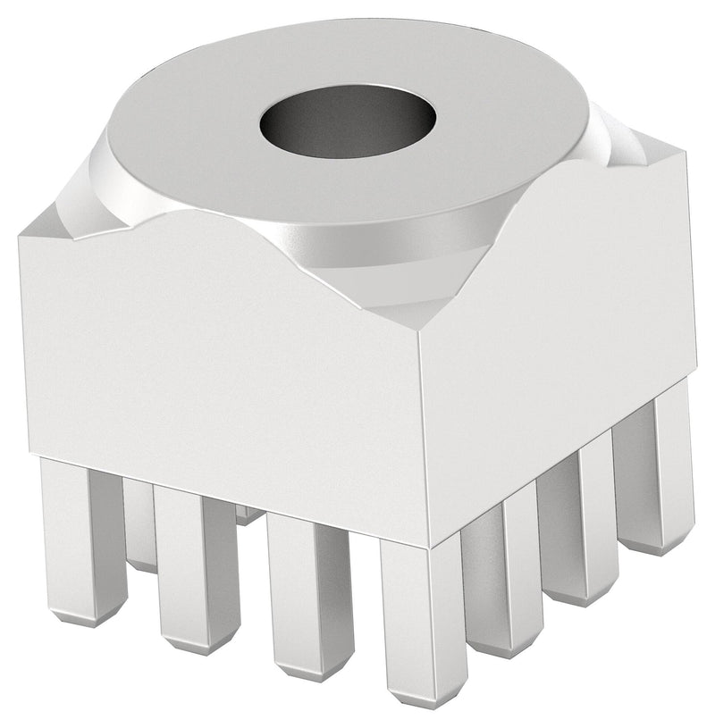 ERNI - TE CONNECTIVITY 225688-E PCB Terminal, 12Pin, M4, Pressfit, Copper Alloy, Tin, PowerElements Series