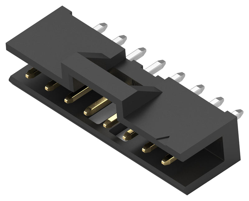 TE Connectivity 2MM-HSP-S16-VT-02-H-TB 2MM-HSP-S16-VT-02-H-TB Pin Header Board-to-Board Wire-to-Board 2 mm 1 Rows 16 Contacts Through Hole Straight New