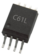 Broadcom ACPL-C61L-560E ACPL-C61L-560E Optocoupler 1 Channel 5 kV 10 Mbaud SSO 8 Pins ACPL-C61L Series