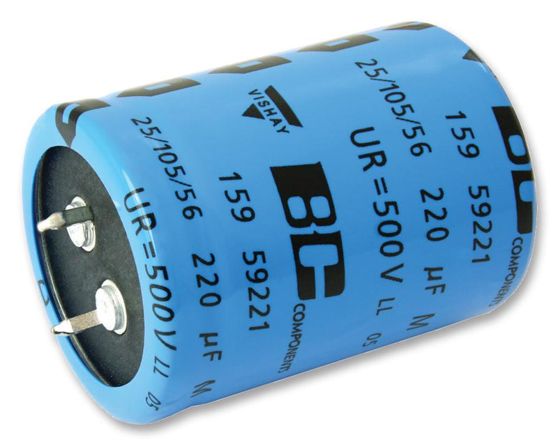 Vishay MAL215919151E3 MAL215919151E3 Electrolytic Capacitor 150 &Acirc;&micro;F 500 V &plusmn; 20% Snap-In 5000 Hours @ 105&deg;C